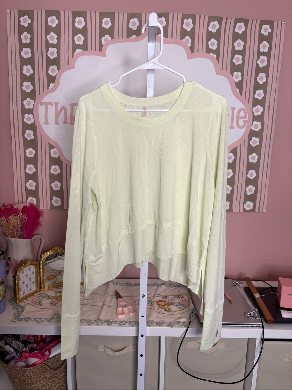 Free people movement light green Long-Sleeve size XL